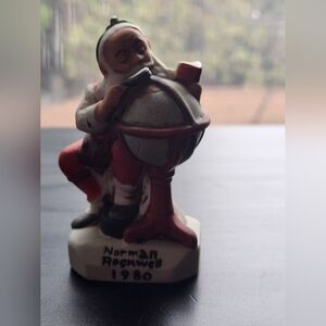 Norman Rockwell Santa's Good Boy Dave Grossman Design Saturday Eve Post Ornament